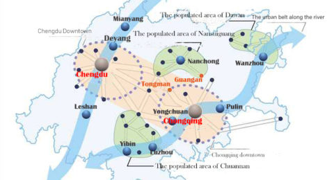 中国城市化进程与重庆-成都城市群